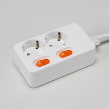 국산 신성전기 멀티코드 과부하차단 개별스위치 멀티콘센트 멀티탭 2구 3구 4구 5구 6구, 12 5구 개별 5M_49366