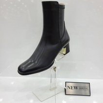 여성 세무스판 앵글부츠 5cm/부츠기장14cm HT 블랙 118508