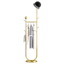 철제 파이프행거 튼튼한 옷걸이 스탠드 옷가게 매장용, H골드