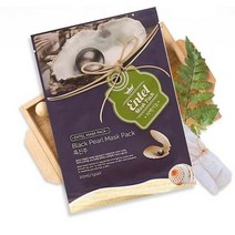 마스크팩 얼굴팩 시트 피부 관리 화장품 흑진주 10팩 zoommii*3825541EA, 1, 1, 본상품선택
