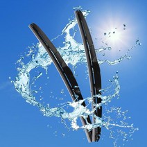 쭈vnv_포르테 쿱 와이퍼 600mm500mm 세트 차량용품 간편 교체 자동차 고급 유리 스포일러 앞유리 교체용 하이브리드+쭈vnv, ♥myHoney-쇼핑