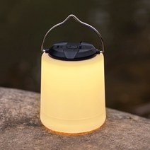 Hyades 초경량 USB 휴대용 LED 무선 캠핑 랜턴 조명 WQ200, 원통형, 1개