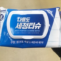 다용도 청소용 세정티슈 100매 x 3개, 단품