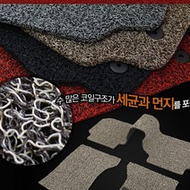 워스 올뉴카니발 20mm 코일 카매트 자동차발판, (1)운전석+조수석, 확장형(레드)