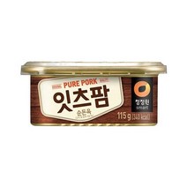 청정원 맛있는밑반찬 잇츠팜 통조림 햄 순돈육 추천 115g 자취 캠핑음식 간단한요리 간편식, 41개