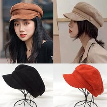 차밍몰 스웨이드 헌팅캡 마도로스 군모(S1363-세무 단추)베레모 팔각모 모자 버킷햇