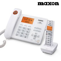 맥슨 한글지원 무선 전화기 MDC-2900 발신자표시 증설가능 스피커폰 사무용 가정용