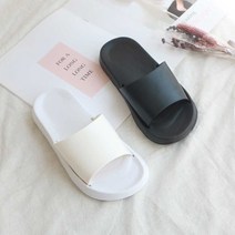 여성 심플한 사무실 오피스 슬리퍼 비치 여름 신발