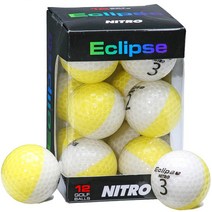 니트로 이클립스 12팩 골프공 Nitro Eclipse Golf Bal, one option, one option