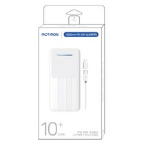 액티몬 보조배터리 10000 C Cable + 8 Gender, 단품