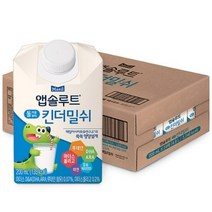 앱솔루트 킨더밀쉬 200ml, 우유맛, 37개
