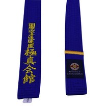 태권도 발차기미트 태권도복 판매 전문 Kyokushin 카이 가라데 벨트 IKO 자수 오렌지 컬러 1 댄 브라운 WKF, 280cm, 05 Blue 1 Dan