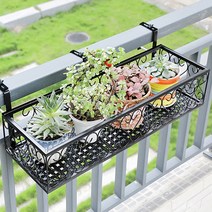 MK 고층용 베란다 화분걸이대 직각형 조절형고리, 화분걸이대60x25(고층용)조절형고리