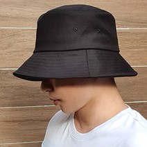 이코마켓 국산 코튼면 오버핏 빅사이즈 버킷햇