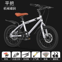 튼튼한 출퇴근 mtb 자전거 직장 입문용 트렉 학교 트랙 산악 산악용, 20촌, 실버 디스크 브레이크 패드 + 보조 휠
