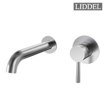 [리델] 벽매립 세면수전 GW-6017-BN 니켈, 단품