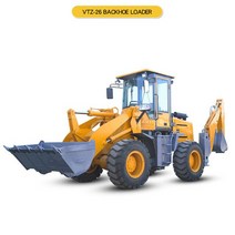 형 미니 소형 트랙터 버킷 휠 백호 로더 저렴한 가격 핫 공장 4x4 1 톤 2000kg 3 톤 4, 2.VTZ15-26