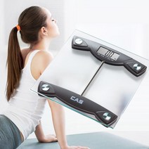 몸무게 측정기 체중계 정확한 전자저울 임산부 최대 150kg, 안전강화유리 디지털 체중계 최대150kg