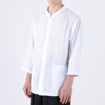 3560 여름 개량한복 남자 마 차이나 적삼 생활한복 시원한 로브 자켓 7부