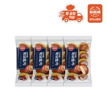[빵공장 직송] 롯데베이커리 달콤한 정통만쥬 300g + 파스퇴르 우유 2팩 증정, 4봉 + 파스퇴르 우유 2팩 증정