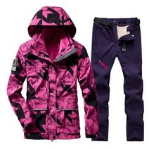 주니어스키복 스키복 여성 스키 세트 두꺼운 따뜻한 방수 방풍 스노우 보드 자켓 야외 등산 복 겨울 눈 의상