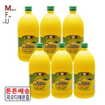 피오디 레몬즙 1000ML 6개 레몬에이드 레몬쥬스 A