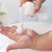 클렌징 비누 손 세정제 거품기 버블 펌프 용기 폼 생성 공병 화장품 메이크업 세안 메이커 셀프 제조 핸드워시 세제 디스펜서 통 여행용 스킨 샴푸 소분 희석 클렌져, 용량, 200ml