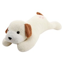 한성실업 애착인형 유모차쿠션 봉제인형, 44_해피도그(베이지)