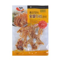 정화 통오징어 숯불다리구이 50g x 10봉, 1개, 500g