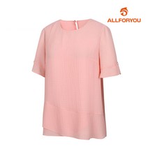 [올포유] [올포유] 여성 소매 장식 반팔 블라우스 AWBLJ6653-403_G