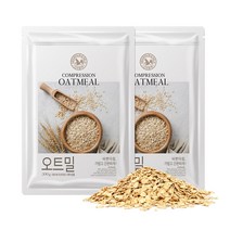 [산과들에] 오트밀 압착귀리 500g /1kg 택1, 상세설명 참조, 2개