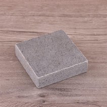 불판 맥반석돌판 석판 맥반석 오징어 미니 삼겹살, 10 x 10 x 3cm 화강암
