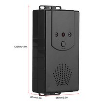 자동차 정수기 공기 동물 Repeller 배터리 대 한 LED 빛으로 스마트 초음파 해충 방제 홈 accesorios, 한개옵션0