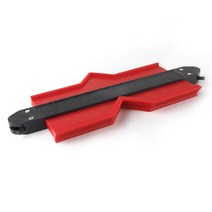 잠금 넓은 윤곽 게이지 1pcs 프로필 도구 타일 가장자리 형성 나무 측정 눈금자 라미네이트 나무 마킹 5 6 10 20 인치