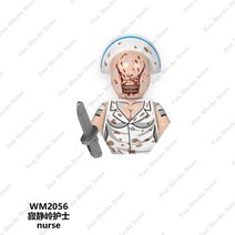 [레고공식] 뉴 할로윈 페스티벌 공포 영화 캐릭터 미니 액션 피규어 블록 브릭 클래식 인형 모델 어린이 장난감 선물 신제품, [32] WM2056