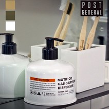 세탁세제디스펜서 손소독제거치대 씽크대세제통 주방세제통 자동손세정제, 샌드 베이지
