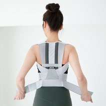 멜킨스포츠 멜킨 바른핏 어깨 허리 목 교정 체형 바른자세 리얼핏 밴드, 리얼핏_바른자세밴드_코튼블랙 L