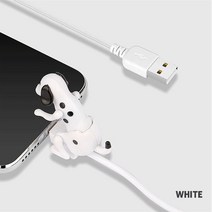 길 잃은 개 충전 케이블 개 장난감 스마트폰 USB 케이블 충전기 휴대 전화용 미니 험핑 개 장난감, 1.2cm, ABS, 오렌지 Type-C