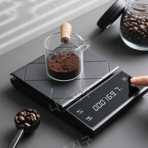 전자저울 커피 카페 커피숍 제과 원두 주방용 계량 드립 저울 업소용 에스프레소 정밀 측정, 프리, 충전 신