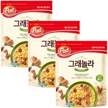 포스트 그래놀라 카카오 호두 300gX3개, 3개, 300g