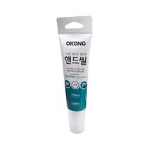 오공 가정용 핸드씰 투명 100ml, 2개입