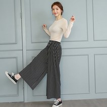 웰핑 무조건소장해~찰랑거리는 플리츠팬츠 와이드팬츠 가을바지 슬랙스 9부바지