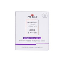 [한미제약] 프로 캄 진 보라지유 (700mg x 60캡슐)