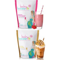 베이비 부스터 산전 비타민 보충제 셰이크 소금에 절인 카르멜과 딸기
