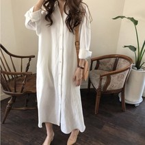 모아 여자 남방 옆포켓 롱 원피스 SH-500251원피스 롱원피스 남방원피스 셔츠원피스 긴팔원피스