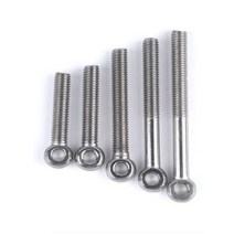아이볼트 앙카 고리 링 아이너트 스텐 서스 철 M4 M5 M6 M8 M10 M12 M16 5pcs 미터법 스레드 윙 힌지 나사 아이 볼트 스터드 굴절 식 앵커 볼트 pvc 앵커, m8 5개, 60mm