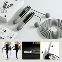 MJ 스마트 줄넘기 실내외 2in1 LCD-4MODE 카운트 B612 512128EA, 스마트피플 본상품선택