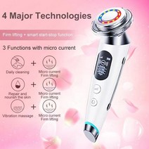뷰티디바이스 LED 광자 치료 얼굴 마사지 미용 도구 EMS 마이크로 전류 스킨 케어 퍼밍 기기 RF 리프팅 장비