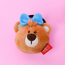 테디아일랜드 앨리 머리끈 블루 헤어 악세사리 소품 크리스마스선물 생일선물 귀여운캐릭터 유치원