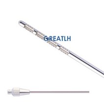 지방 수확 캐뉼라 줄기 세포 지방 흡입 지방 전달 바늘 미용 톱니 모양 바늘 4 홀, 3.0-250mm